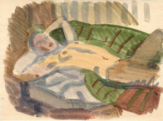 Лянглебен Моисей Вольфович. Обнаженная 